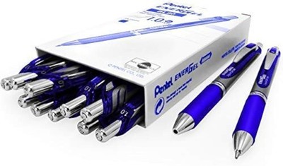 Energel BL80 Retractable Liquid Gel Ink Rollerball Pen - 1.0mm - Blue - 