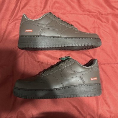 Nike Air Force 1 Low Supreme Baroque Brown Size 10M