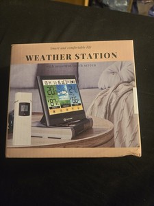 Geevon Weather Station with Sensitive Touch Screen