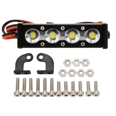 RC Car LED Lights Roof Light Bar Kit - 1/10 1/8 Scale RC Crawler Upgrades for...