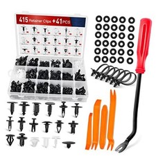 415 Pcs Car Retainer Clips Fastener Remover - 18 Most 415Pcs Clips Remover