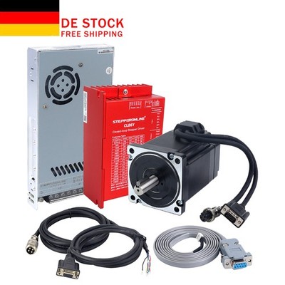 6.5Nm 920oz.in Closed Loop Kit Nema 34 Schrittmotor & V2.0 Treiber mit Netzteil