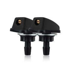 2PCS Car Front Windshield Washer Nozzle Kit, Automotive Wiper Nozzles, 0.31"A...