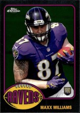 2015 Topps Chrome #T60RC-MW Maxx Williams 60th Anniversary Rookies