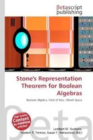 Lambert M. Surhone (U. A.) | Stone's Representation Theorem For Boolean Algebras
