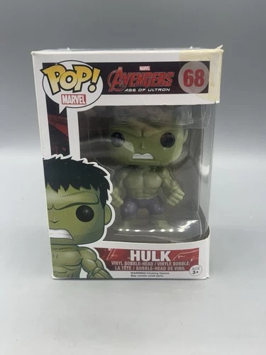 Funko Pop! Vinyl Figure Marvel The Avengers Age of Ultron Hulk #68 Heavy Damage
