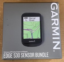 GARMIN EDGE 530 SENSORE BUNDLE PERFORMANCE GPS CICLOCOMPUTER CON MAPPATURA.