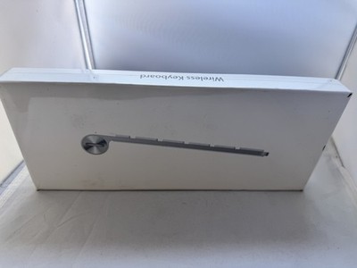 Apple A1314 Wireless Bluetooth Keyboard Only (White/Silver) NEW Sealed MC184LL/B