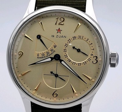 1963 Pilots Watch Seagull Automatic Movement Power Reserve Date 50m WR 