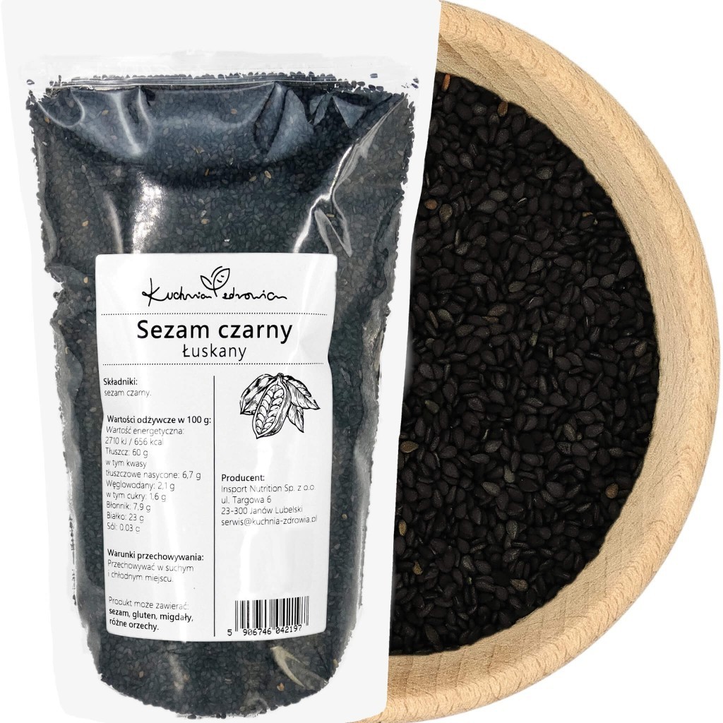 Sesam Schwarzer Samen Natur Sushi Backen Topping Küche