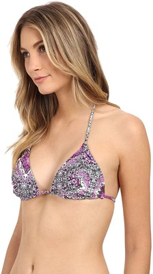 O'Neill Women's Mandala Reversible Triangle Bikini Top