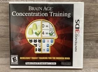 Brain Age Concentration Training Nintendo 3DS Game Brand New Factory Sealed