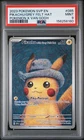 Pokemon Pikachu With Grey Felt Hat 085 Pokemon X Van Gogh PSA 9