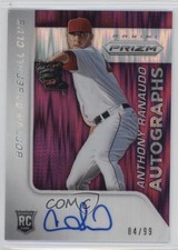 2015 Panini Prizm Purple Flash Prizm 84/99 Anthony Ranaudo #54 Auto 0w7