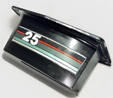 Mercury Trim Cover 17258T Lower Cowl Black 25hp 2 Stroke Outboard