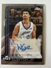 2025 Topps Signature Walter Clayton Jr. Base (RAW)