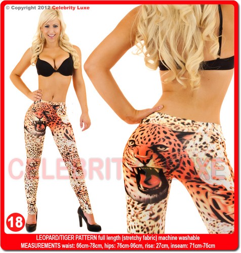New Low High Rise Ladies Leggings Ripped Skinny Leg Jeggings - Picture 19 of 31