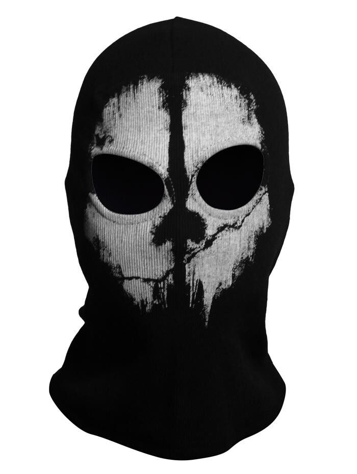 Call of Duty 10 Ghost COD Skull Full Face Mask Ski Skateboard Bike Hood