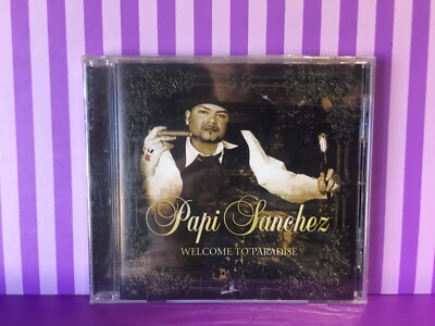 RARE PAPI SANCHEZ WELCOME TO PARADISE  NEW CD CRACKED CASE SHIPS FREE