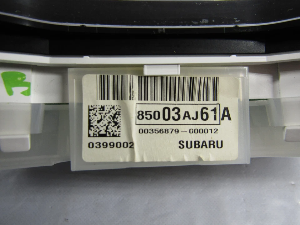 Subaru Legacy Premium 2012 2,5 L velocímetro clúster 161 k 85003AJ61A Foto 3 de 4