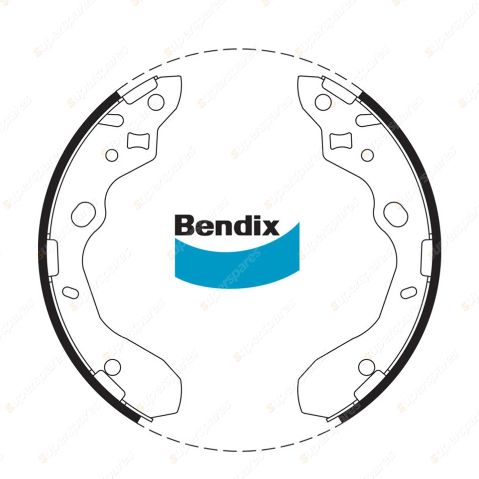 Bendix GCT Brake Pads Shoes Set for Ford Laser KN KNIII KQ 1.6 i 1.8 i FWD - image 3 of 3
