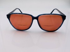 Vintage En Vue 010 V Blue Oval Sunglasses FRAMES ONLY