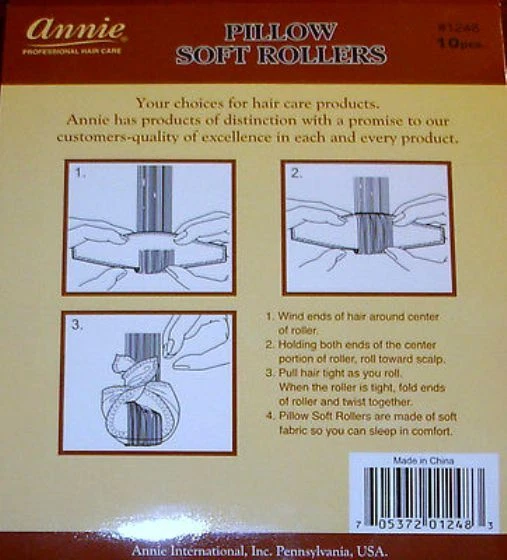 10 PIEZAS ALMOHADA SUAVE SATINADO PELO ESPUMA RODILLOS RIZADORES ESPONJA PARA DORMIR "NO SE NECESITAN ALFILERES" Foto 3 de 3