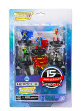 DC COMICS HEROCLIX 15TH ANNIVERSARRY STARTER SET New Factory Sealed 