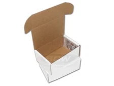 Lot of 10 BCW Corrugated Cardboard Graded Baseball Trading Card Boxes box