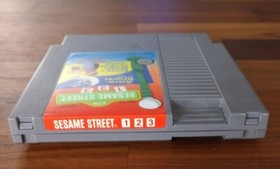 Sesame Street 123 (Nintendo NES) Cartridge Only 37741