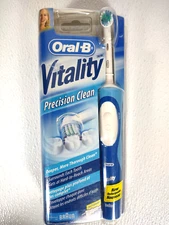Braun Oral B Vitality Sonic Electric Toothbrush Blue Rechargeable - Brand New