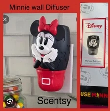 Scentsy DISNEY MINNIE MOUSE Wall Fan Diffuser. NIB.