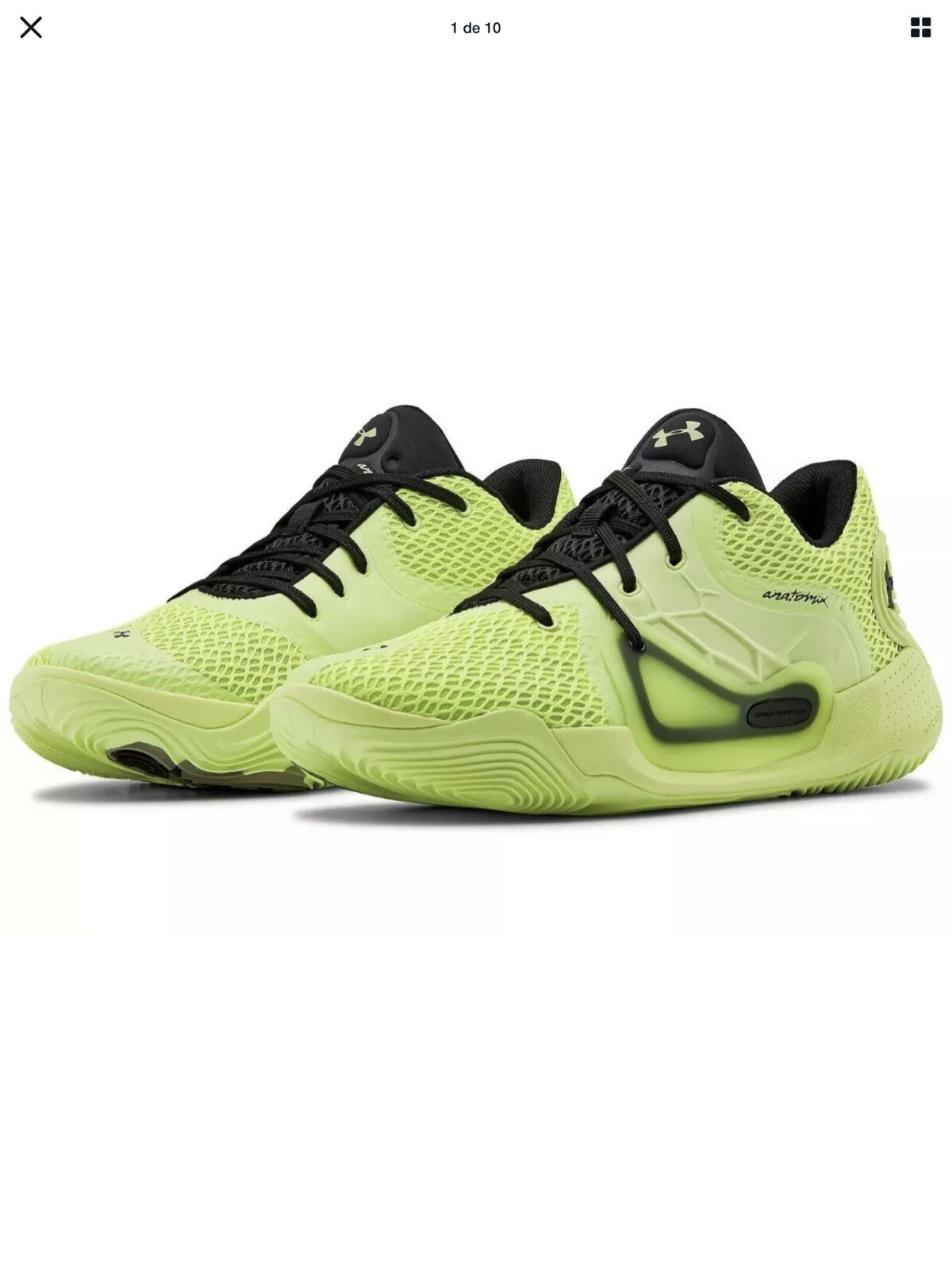 Under Armour Anatomix Basketball Shoes 