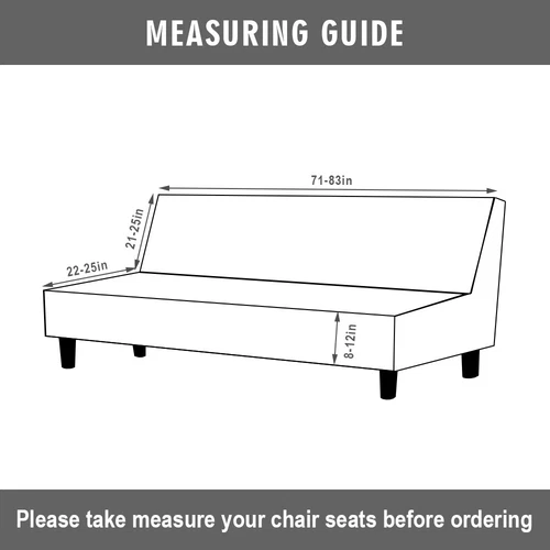 Printed Futon Covers Stretch Sofa Bed Slipcover Anti Slip Elastic Couch Cover - Picture 48 of 90