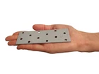 Flat Connecting Joining Plate Galvanised Heavy Duty metal Size: 120 x 40 x 2mm