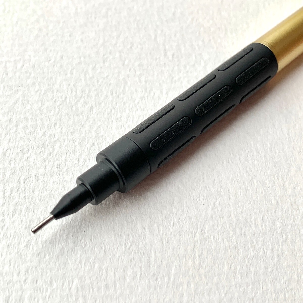 Pentel Graph 1000 Gold Black Mechanical Pencil 0.5mm limited