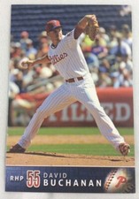 2015 Philadelphia Phillies Team Issue 1st Edition Photo Card-David Buchanan