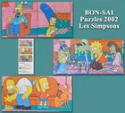 Bon-Sai 2002, 3 Simpsons Puzzles + 1 BPZ