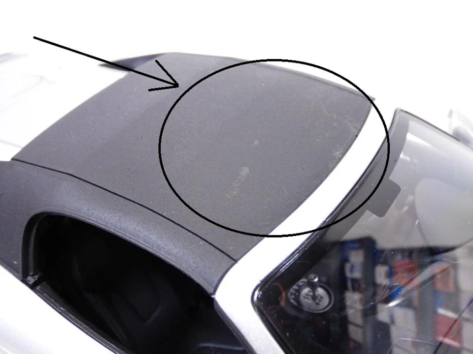 OCCASION sans boite AUDI R8 V10 FSI SPYDER gris métallisé 1/18 - Photo 3/4