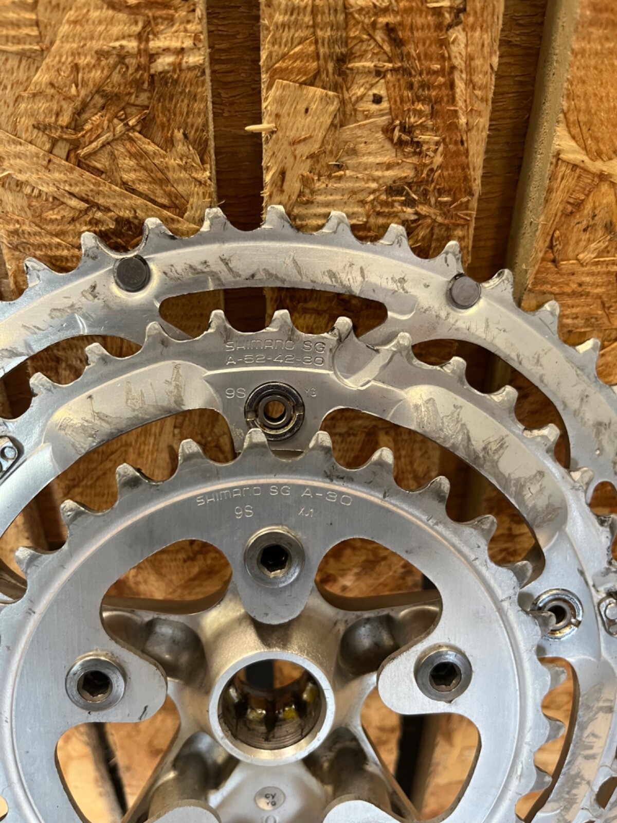 Shimano 105 Crankset Bicycle Triple FC5501/5504 524230 170mm Road