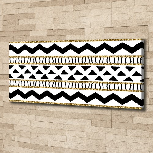 Tableau Tulup Sur Toile - Paysage De Lac à L'ouest - 125x50cm - Déco Murale