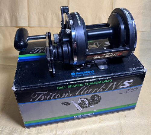 Moulinet Shimano Triton Stardrag 15/30 Vintage - Pêche En Mer, Excellent état