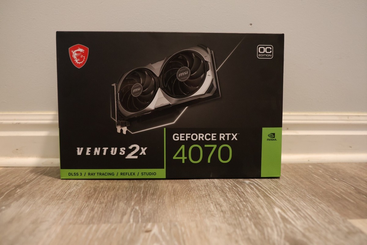 MSI GeForce RTX™ 4070 12GB GDDR6X Graphics Card for sale MSI GeForce RTX™ 4070 12GB GDDR6X Graphics Card for sale