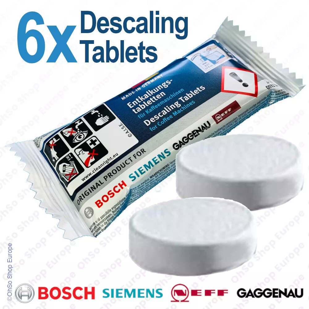Descaling a bosch online tassimo coffee machine