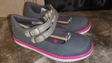 Stride Rite Girl's SR Victoria Casual Shoe Dark Grey Pink Size 13M sneakers