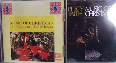 Percy Faith- Music of Christmas Volume 1 & 2- COLUMBIA- 2 CDs