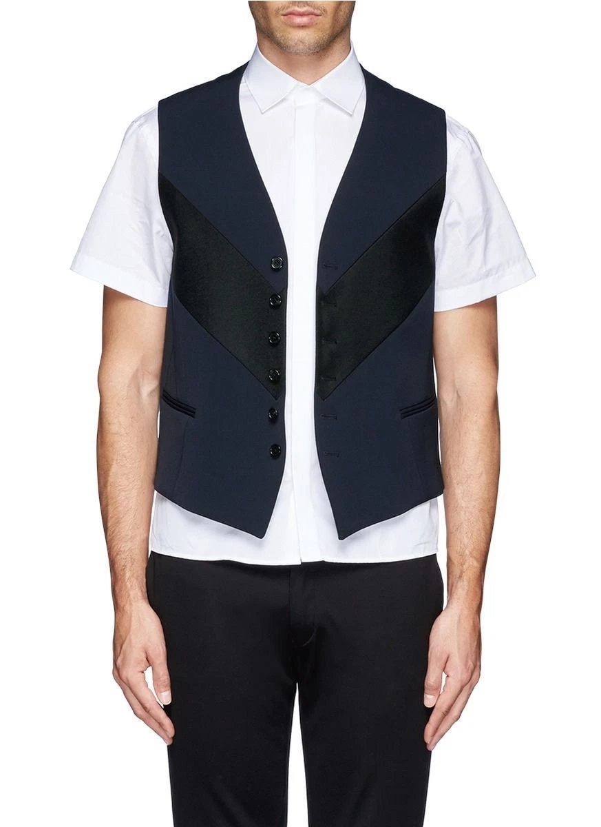 Neil Barrett Coats, Jackets & Vests Black Polyester Outer Shell