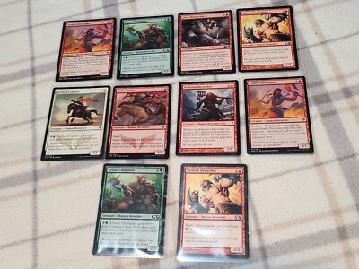 MTG Berserker x10 Tuskeri Firewalker/Ursine Champion/Vulshok Berserker/Highland