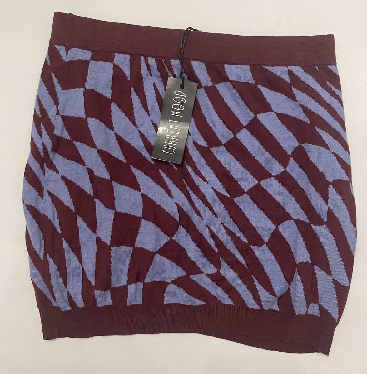 CURRENT MOOD DOLLS KILL Catch My Drift Checkered Skirt CURRENT MOOD DOLLS KILL Catch My Drift Checkered Skirt