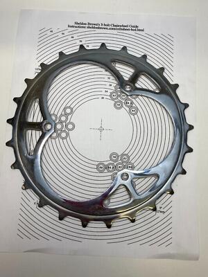 vintage Schwinn PARAMOUNT bicycle CHAINRING 25T 1